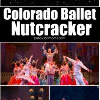 group of Colorado ballet dancers dancing to the Nutcracker.
