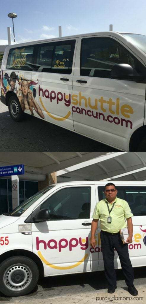 driver for happy shuttle cancun