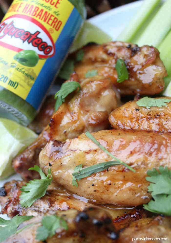 Mango Habanero Chicken Wings Easy Recipe