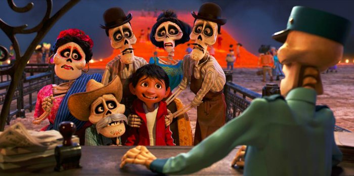 Skeleton Family Disney Pixar's Coco