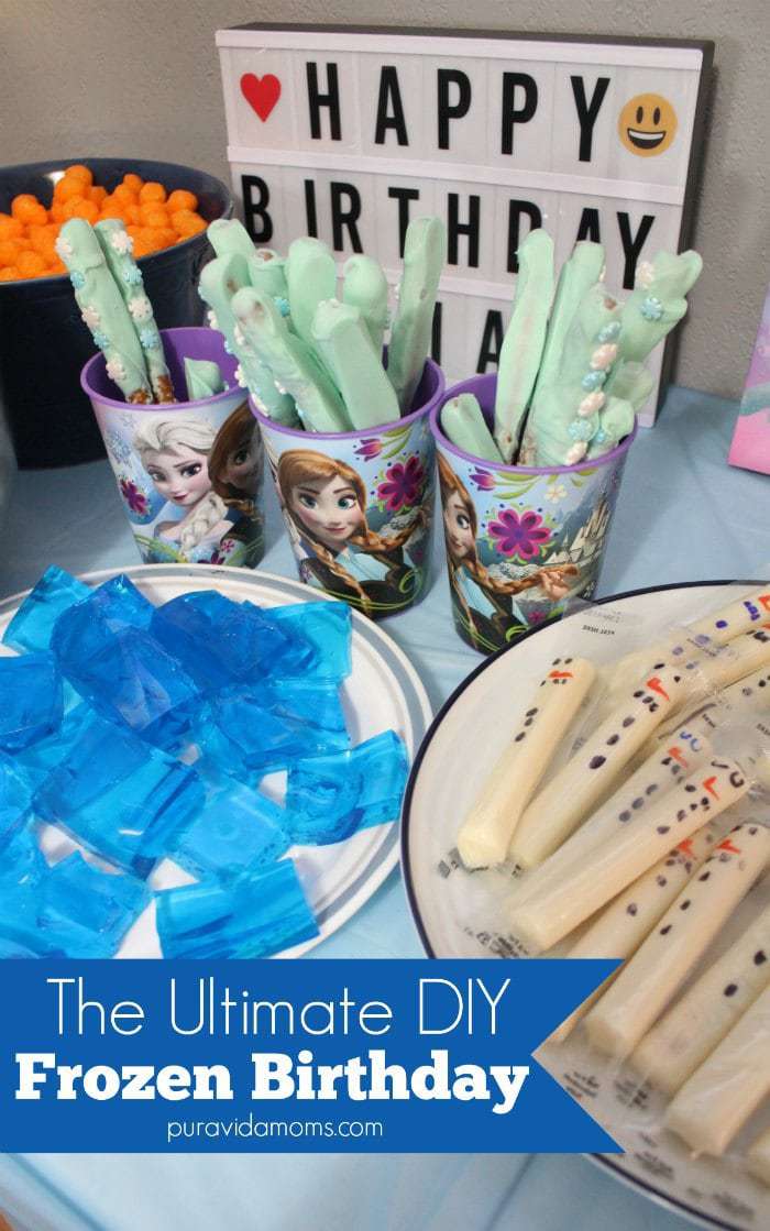 DIY Frozen Birthday Party