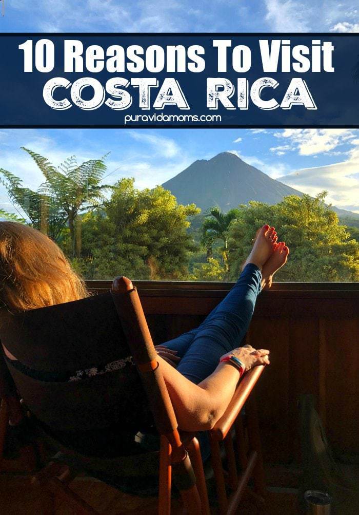 If you are considering a family trip to Costa Rica, check out our ten reasons to visit Costa Rica. We bet that after reading, your next international vacation will be a Costa Rica trip! #puravida #costarica #familytravel #travelmom #traveltips #costaricatravel #centralamerica #latinamerica