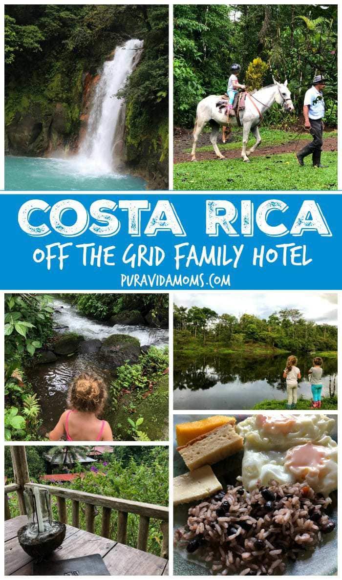 collage of activities for young children in northern costa rica