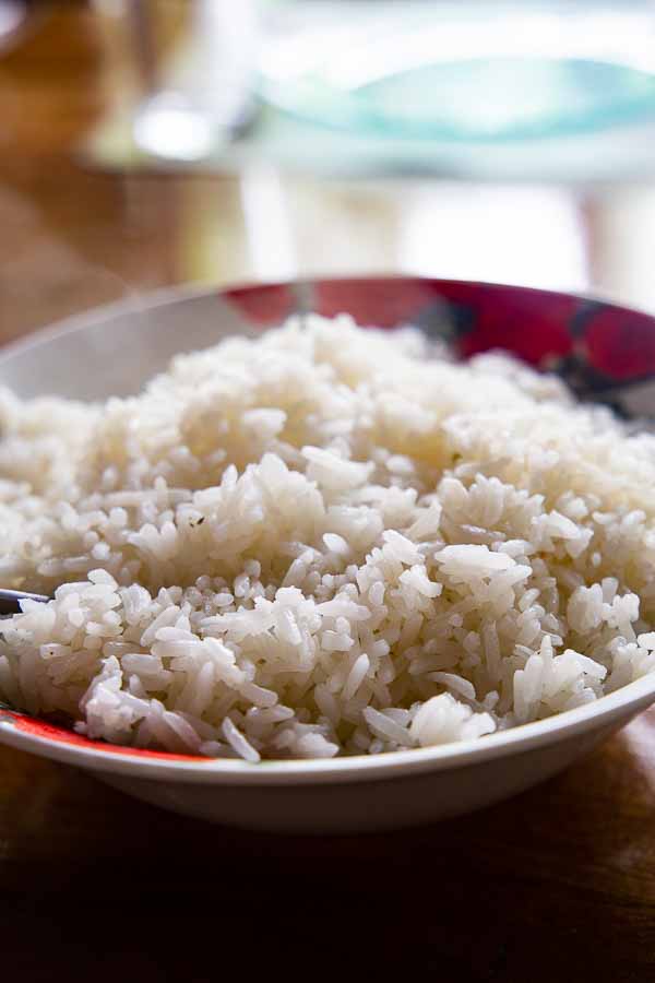 white rice recipe in rice cooker