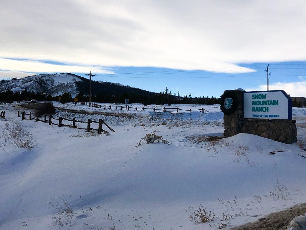 entrance to snow mountain ranch colorado highway 40