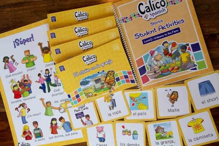 Learn Spanish At Home With Calico Spanish - Pura Vida Moms
