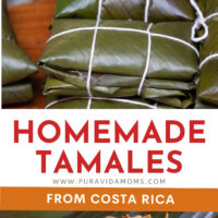 Costa Rican Tamales Recipe pinterest image