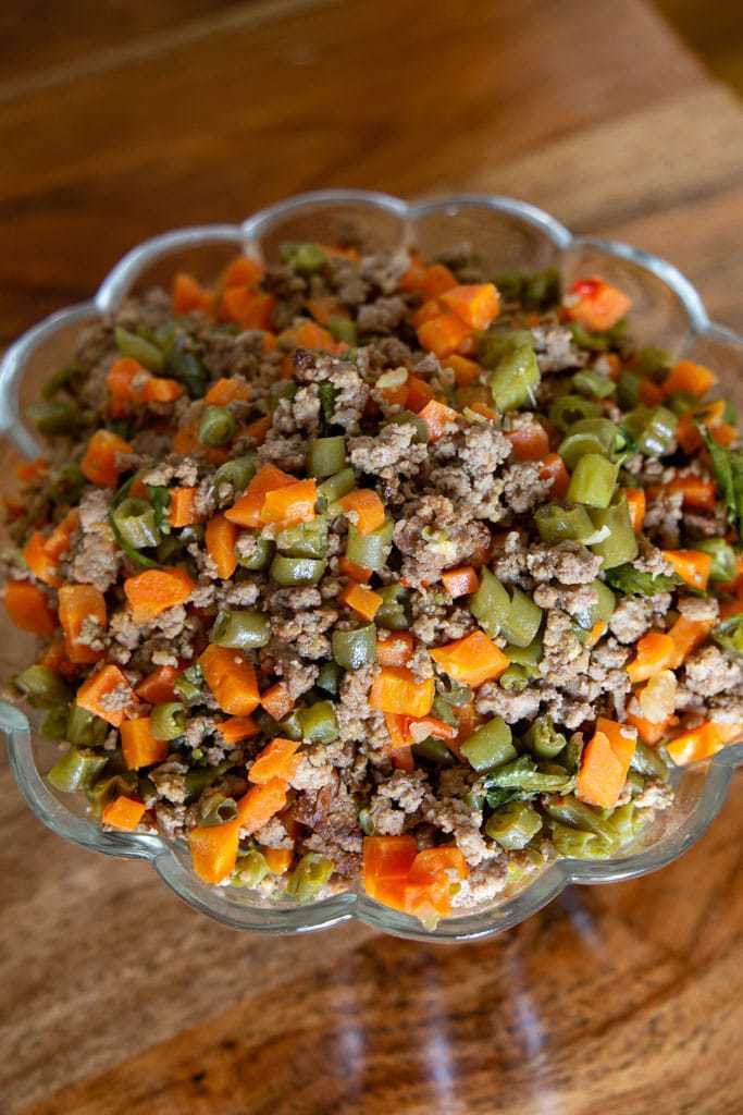 Costa Rican Picadillo Recipe With Green Beans and Carrots