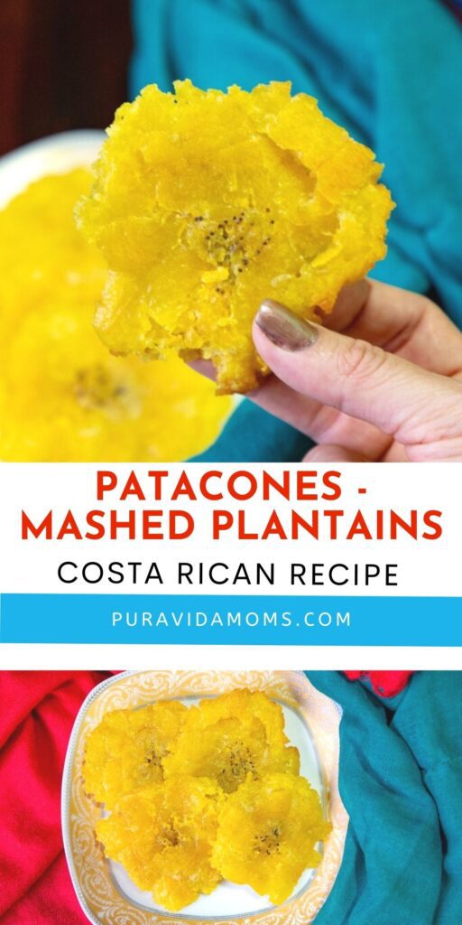 Patacones - Mashed Plantains pin