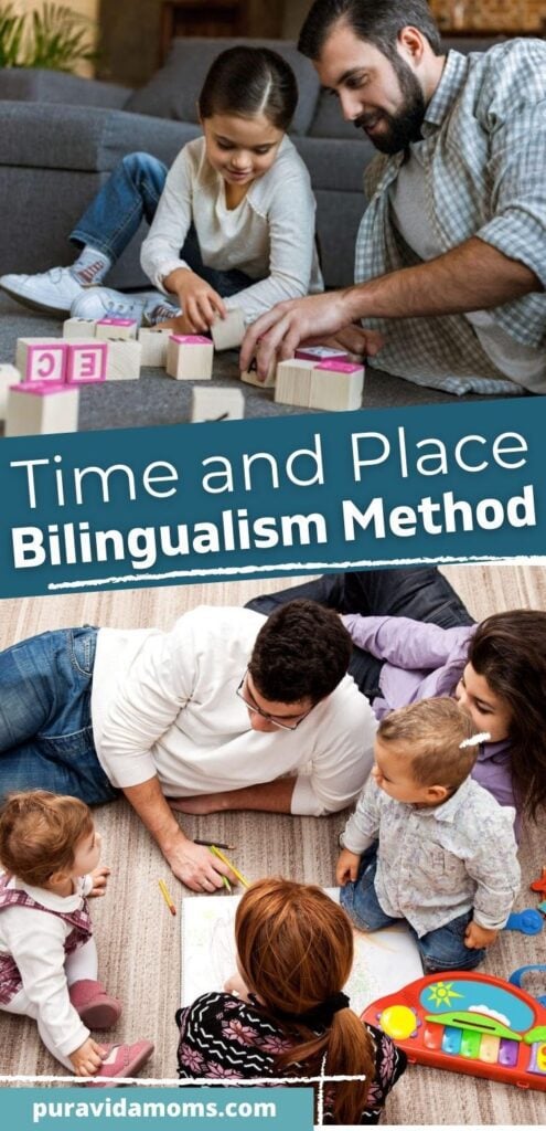 Time and Place Bilingualism Method pin