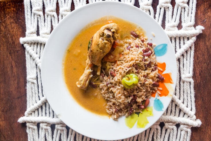 Caribbean Chicken - Pollo Caribeno